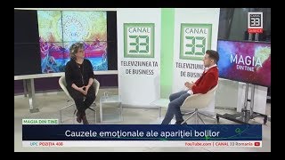 Cauzele emoţionale ale apariţiei bolilor  cu Edith Kadar [upl. by Rednave]