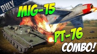 PT76 AMPHIBIOUS TANK soon™ War Thunder Tanks Gameplay [upl. by Nylatsirk]