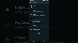 Ekran Açıkken WhatsApp Bildirimleri Gizleme Samsung Galaxy [upl. by Trant]