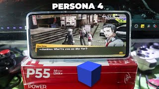 PERSONA 4 PS2  AetherSX2  Itel P55 NFC  UNISOC T606  Emulator Test [upl. by Enimasaj]