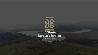 Ispravas Jardina  Aldona Goa Drone Video  Luxury Villa in Goa  Private Luxury Villas in Goa [upl. by Benzel256]