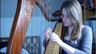 A Thousand Years  Christina Perri Harp Cover [upl. by Tennek]