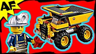 Lego City MINING TRUCK 4202 Animated Building Review [upl. by Llehcnom]