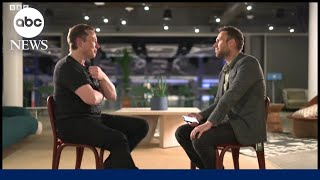 Elon Musk talks state of Twitter in new interview l GMA [upl. by Auhoj]