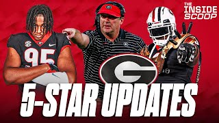 UGA Football TRENDING for 5Star Recruits No 1 Class in Striking Distance [upl. by Seigel]