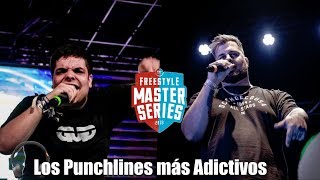 LOS 44 PUNCHLINES más ADICTIVOS de la FMS 2018 España y Argentina [upl. by Hara567]