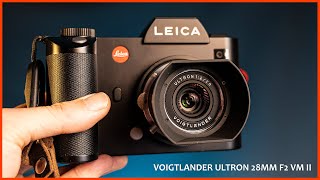 NEW Voigtlander 28mm Color Skopar II for Leica M  First Look [upl. by Kcirdaed]