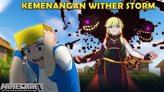 KEMENANGAN WITHER STORM  Animasi Minecraft [upl. by Samale]