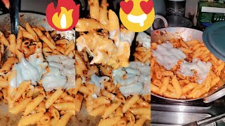 Cheesy pasta very delicious 😋😋😋viralvideo food [upl. by Hannie]