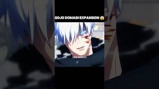 Gojo power domain expansion 😎  jujutsu kaisenjujutsukaisen jjk anime gojo [upl. by Einnod]