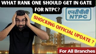 Rank in GATE for Selection in NTPC Official Statics are out For All Branches [upl. by Veradia]