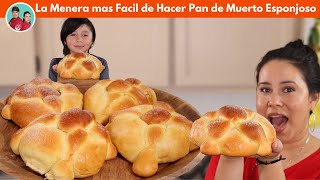 ENCONTRE el SECRETO para el AMASADO de PAN DE MUERTO 😱 SUPER SUAVE y ESPONJOSO La MEJOR RECETA [upl. by Washington]