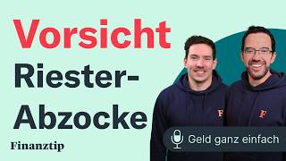 Abzocke bei Riester  Geld ganz einfach [upl. by Cassandra]