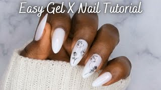 How to do gel x nails at HOME  Amazon Products full tutorial EASY beginner friendly stepbystep [upl. by Ssej]