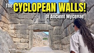 The BEST Examples of Cyclopean Walls Exploring Mycenae for the FIRST TIME [upl. by Ingham]