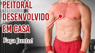 Treino para Peito  Apenas 3 Exercícios  INICIANTES  Faça Junto [upl. by Edylc]