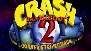 Crash Bandicoot 2  Complete 100 Walkthrough  All Gems All Boxes All Crystals [upl. by Acirederf489]