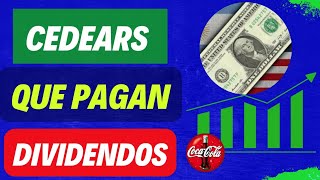 Cedears cuáles son las empresas que pagan dividendos en dólares 🤑 [upl. by Eigram]