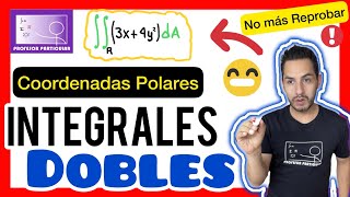 ✅INTEGRALES DOBLES en COORDENADAS POLARES  𝙉𝙤 𝙢á𝙨 𝙍𝙚𝙥𝙧𝙤𝙗𝙖𝙧 😎​🫵​💯​ Cálculo Multivariable [upl. by Ennair]