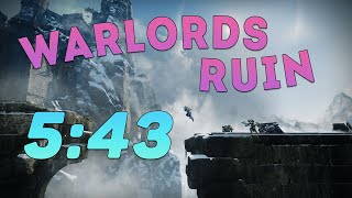 Warlords Ruin Speedrun WR 543 [upl. by Adriene]