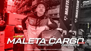 Baul para Moto de Un Casco CARGO CASE de 30LT  Fireparts [upl. by Aala]