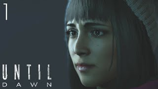 Lets Play Until Dawn  Part 1  The Twins Hannah and Beth [upl. by Adnolat]