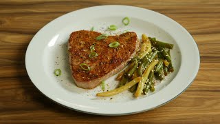 Tuna steak with Shichimi Togarashi [upl. by Anilam443]