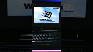 IBM Thinkpad 365X Booting Up Shorts IBM Retro [upl. by Alysoun308]