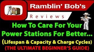 How To Care For Your Power Stations For Better THE ULTIMATE BEGINNERS GUIDE [upl. by Herzig]