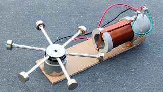 Free Energy Generator Using Most Powerful Neodymium Magnet Activity [upl. by Lattonia]