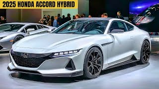 2025 Honda Accord Hybrid Redesign  New Information [upl. by Loftus295]