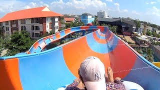 Boomerang Water Slide at Usotel Waterland [upl. by Anelrahs]