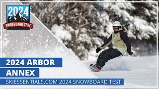 2024 Arbor Annex  SkiEssentialscom Snowboard Test [upl. by Chon]