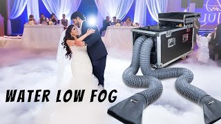 Water Low Fog Machine  Low Lying Fog Without Dry Ice [upl. by Nee]