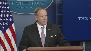 White House Briefing After US Drops Huge Bomb In Afghanistan [upl. by Schalles975]