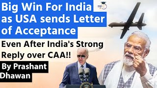 Big Win For India US Sends Letter of Acceptance Despite Indias Strong Reply on CAAPrashant Dhawan [upl. by Frederique]