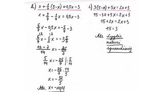 9 klasė Pakartokime 8 klasės tiesines lygtis horizontai [upl. by Robins]