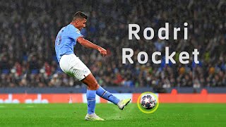 RODRI  All Powerful Goal Shots [upl. by Jeannine103]