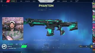 Streamers reacts to the new Ruination skin bundle [upl. by Idok]