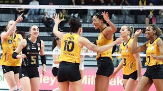 Vakifbank Vs Mulhouse  Volleyball European Champions League Women 2024 Live Updates [upl. by Aciretal]