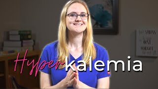 Hyperkalemia Symptoms and Treatment  Nursing School Lecture [upl. by Drake]