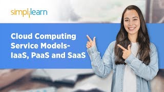 Cloud Computing Service Model  IaaS PaaS SaaS Explained  Types of Cloud Services  Simplilearn [upl. by Sivar]