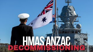 ADF  HMAS Anzac farewelled after 30 years of service [upl. by Lissie603]