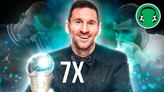 ♫ NÃO TEM COMO MESSI 7 VEZES MELHOR DO MUNDO 🏆  Paródia Set Fire To The Rain  Adele [upl. by Bounds1]