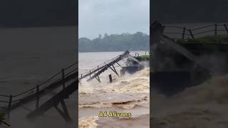 Shoranur Rain status heavyrain bharathapuzha flood rescueoperation [upl. by Bev]