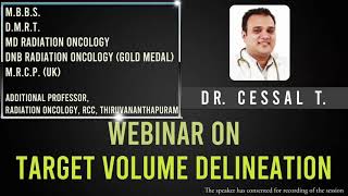 Nasopharyngeal Cancer Webinar Part 1 by Dr Cessal Kainickal [upl. by Kus306]