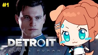 INICIAMOS ESTA AVENTURA 😨  LILY JUEGA DETROID BECOME HUMAN 1🔵 [upl. by Nally384]