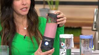 BlendJet 20 16oz Portable Rechargeable Blender with USBC Cord on QVC [upl. by Asennav]