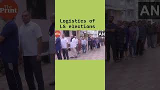 Just how staggering is the logistics of conducting Lok Sabha elections in India 1st to 18th [upl. by Matthus]