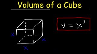 Volume of a Cube [upl. by Cicily]